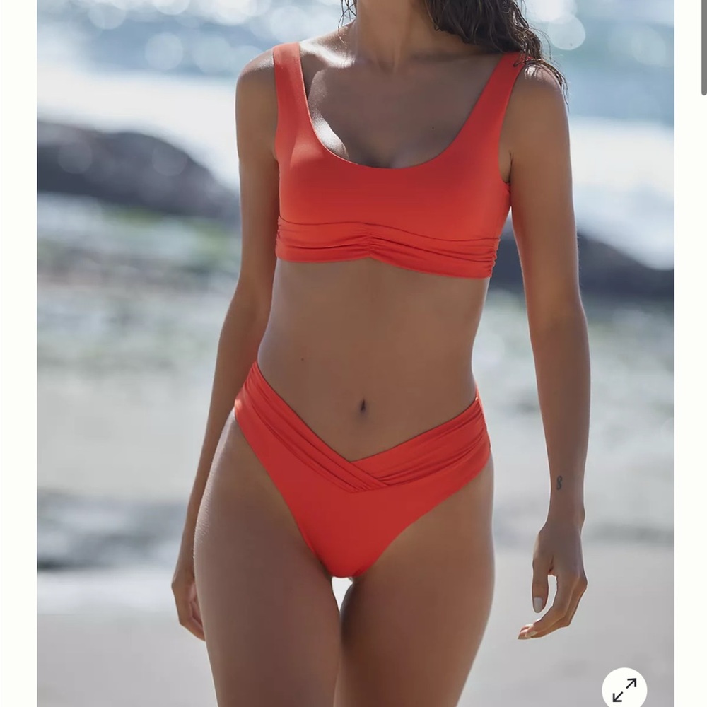 Riot Swim Pico Bikini Bottoms  NWT Anthropologie